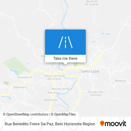 Rua Benedito Freire Da Paz map