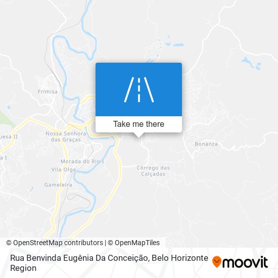 Rua Benvinda Eugênia Da Conceição map