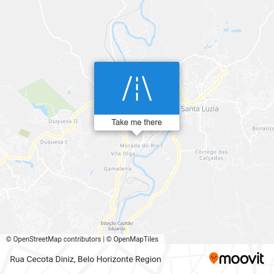 Rua Cecota Diniz map