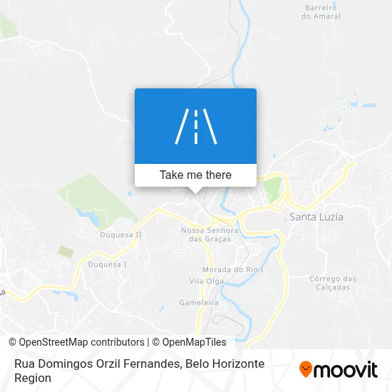 Rua Domingos Orzil Fernandes map