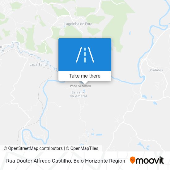 Rua Doutor Alfredo Castilho map
