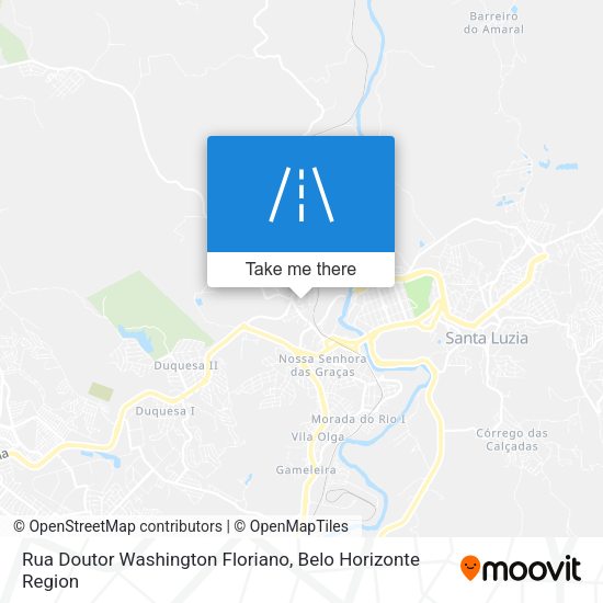 Rua Doutor Washington Floriano map