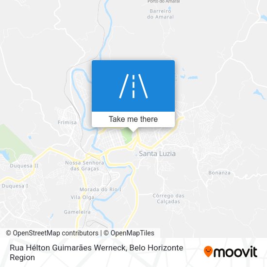 Rua Hélton Guimarães Werneck map