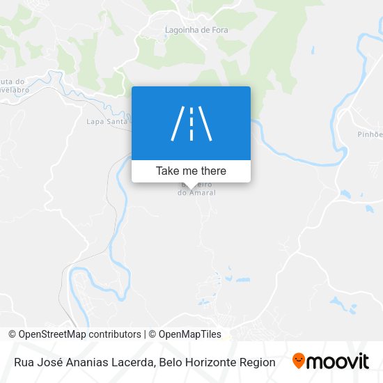 Rua José Ananias Lacerda map