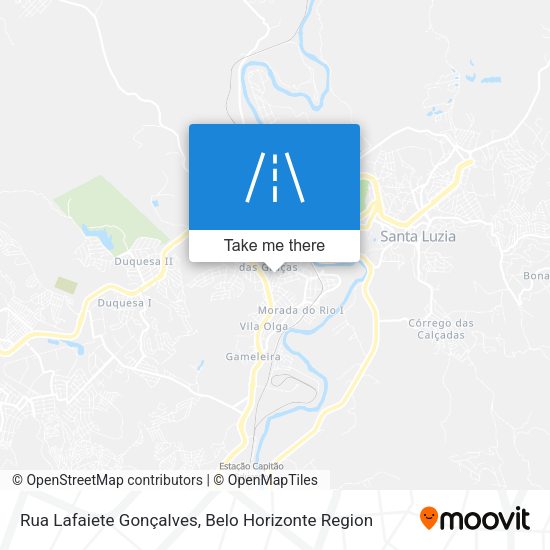 Rua Lafaiete Gonçalves map