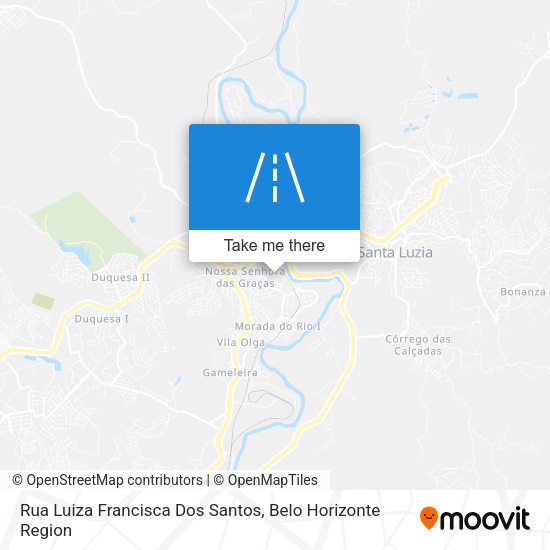 Rua Luiza Francisca Dos Santos map