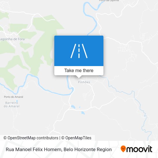 Rua Manoel Félix Homem map