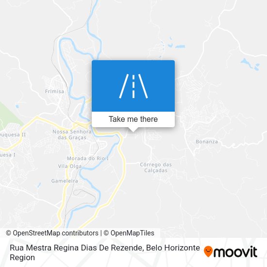 Rua Mestra Regina Dias De Rezende map