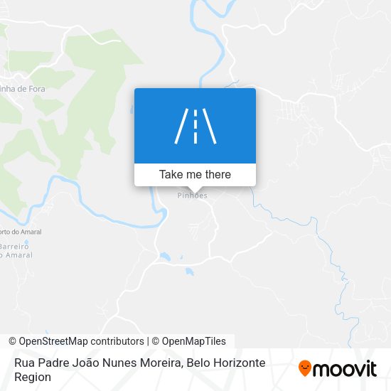 Rua Padre João Nunes Moreira map