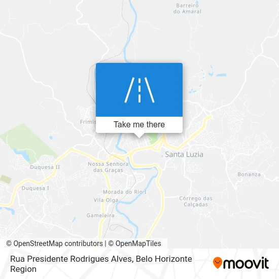 Rua Presidente Rodrigues Alves map