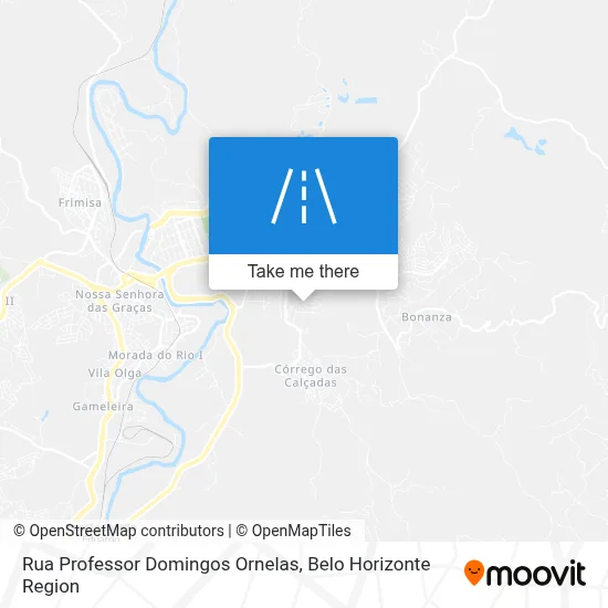 Rua Professor Domingos Ornelas map