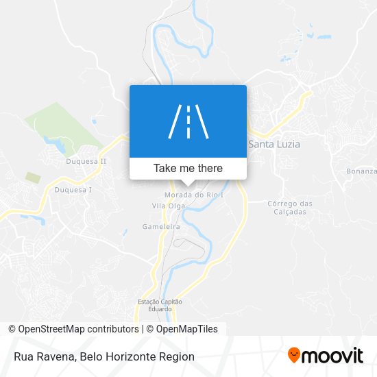 Rua Ravena map