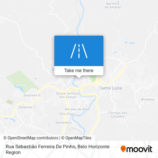 Rua Sebastião Ferreira De Pinho map