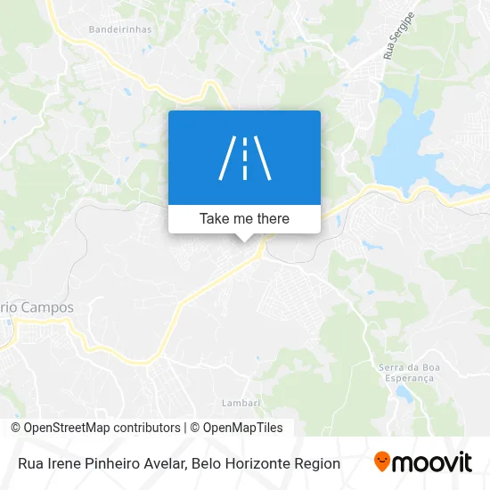 Rua Irene Pinheiro Avelar map
