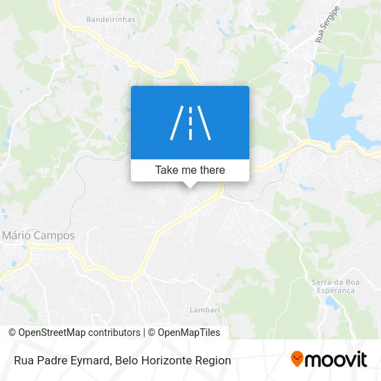 Rua Padre Eymard map