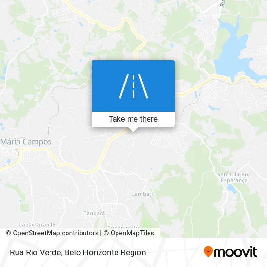 Rua Rio Verde map