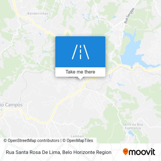Rua Santa Rosa De Lima map