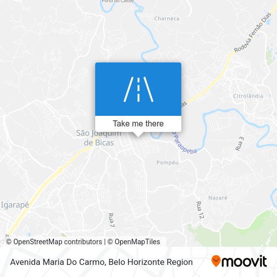 Avenida Maria Do Carmo map