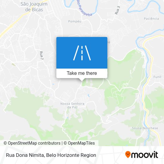 Rua Dona Nimita map