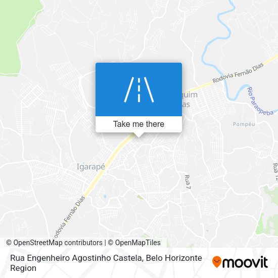 Rua Engenheiro Agostinho Castela map