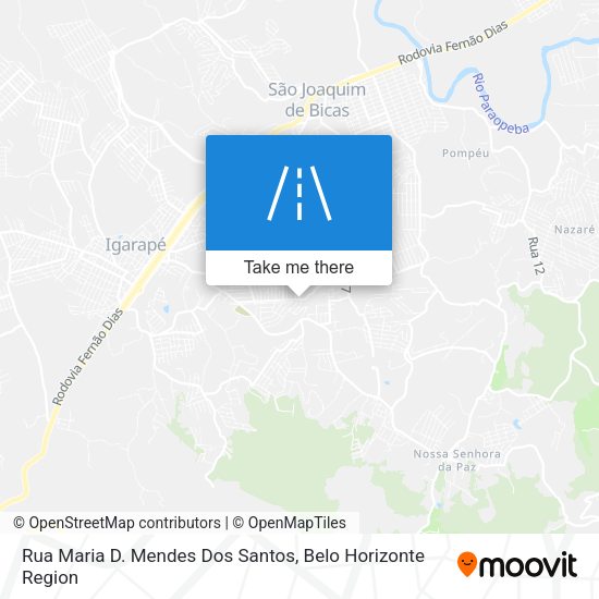 Rua Maria D. Mendes Dos Santos map