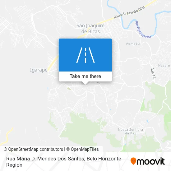 Rua Maria D. Mendes Dos Santos map