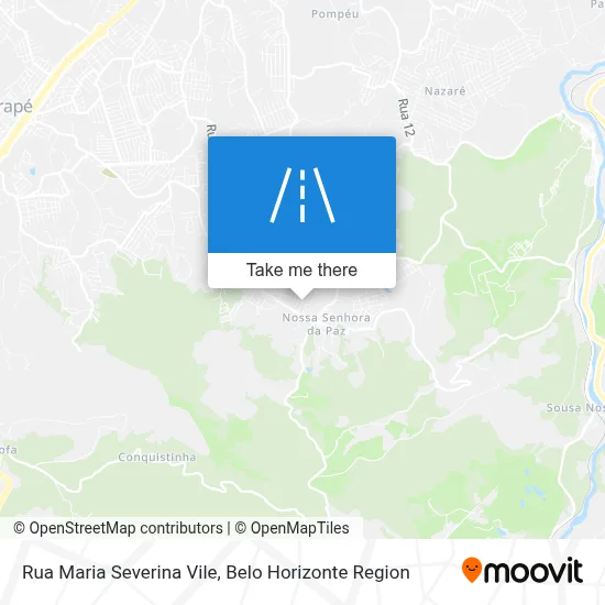 Rua Maria Severina Vile map