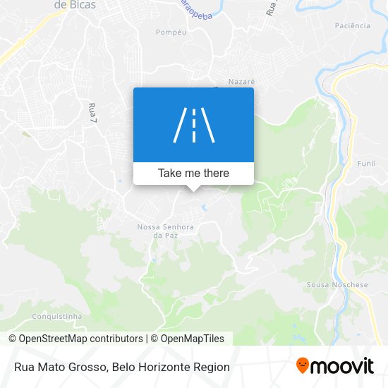 Rua Mato Grosso map