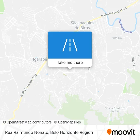 Rua Raimundo Nonato map