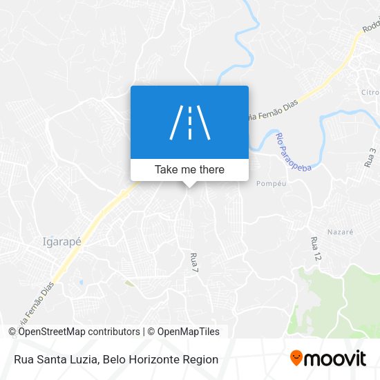 Rua Santa Luzia map