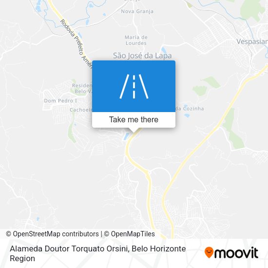 Alameda Doutor Torquato Orsini map