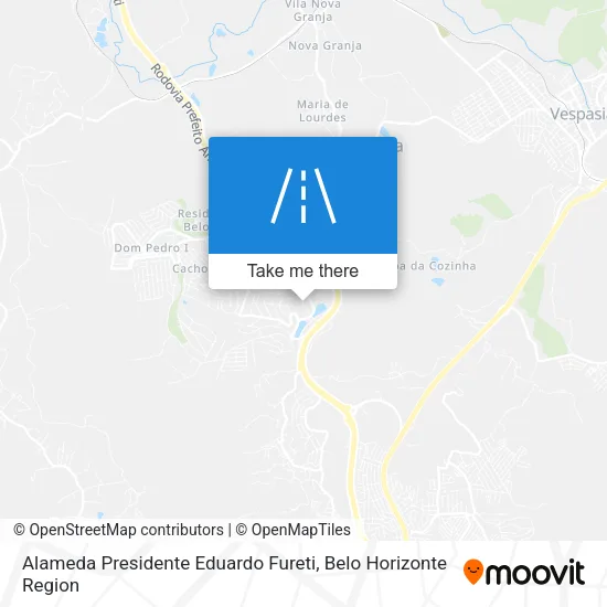 Alameda Presidente Eduardo Fureti map