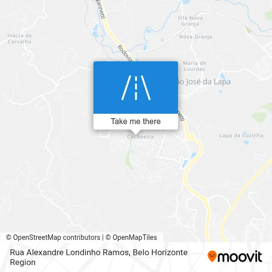 Rua Alexandre Londinho Ramos map