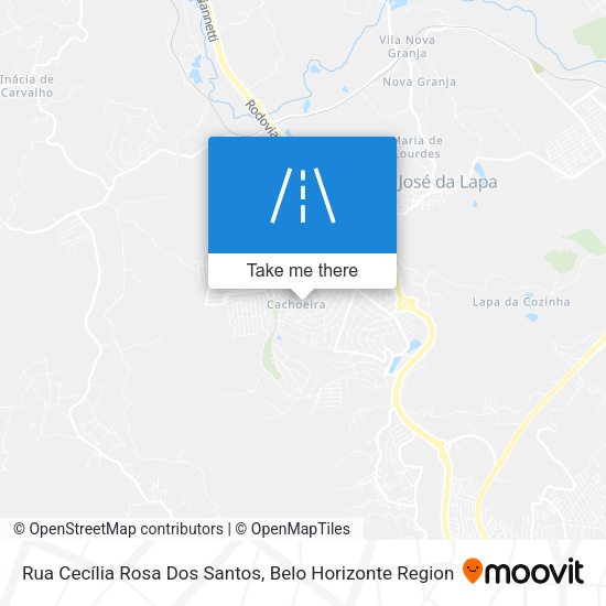 Rua Cecília Rosa Dos Santos map