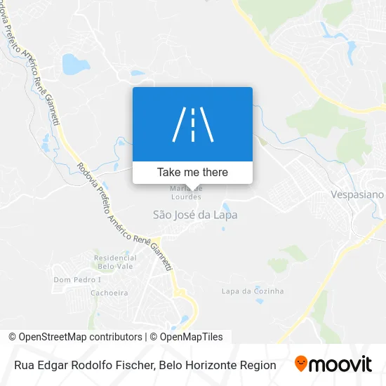 Rua Edgar Rodolfo Fischer map