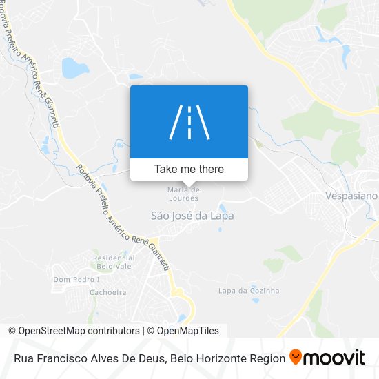 Rua Francisco Alves De Deus map