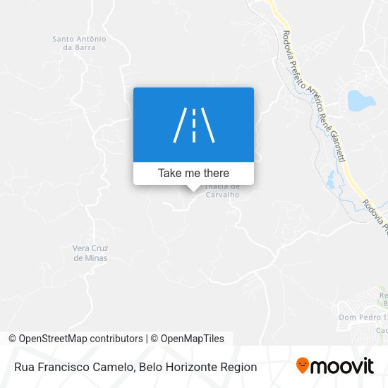 Rua Francisco Camelo map