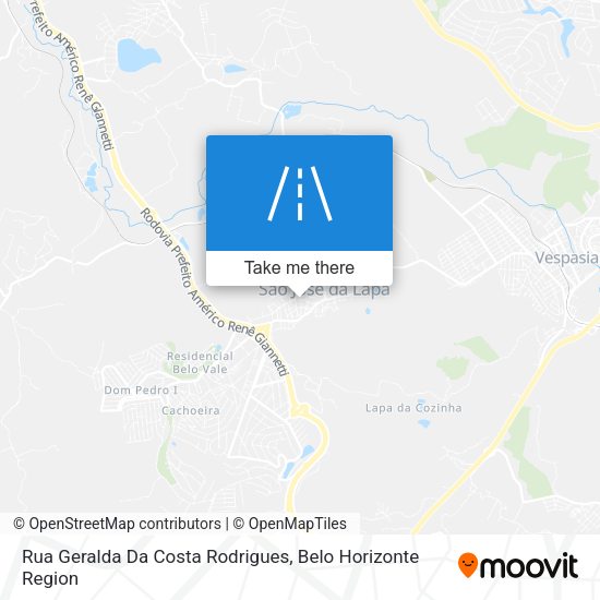Rua Geralda Da Costa Rodrigues map