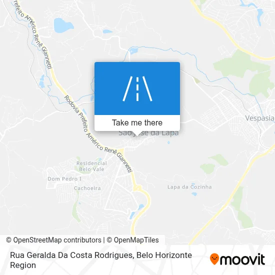 Rua Geralda Da Costa Rodrigues map