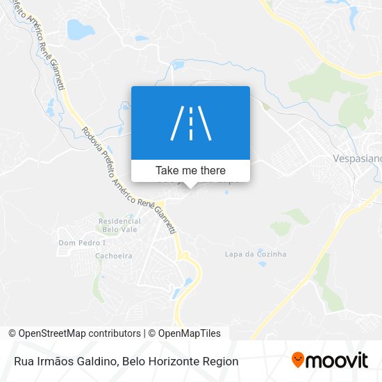 Rua Irmãos Galdino map