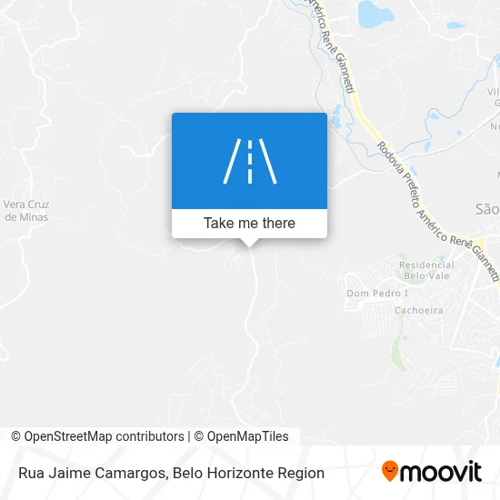 Rua Jaime Camargos map