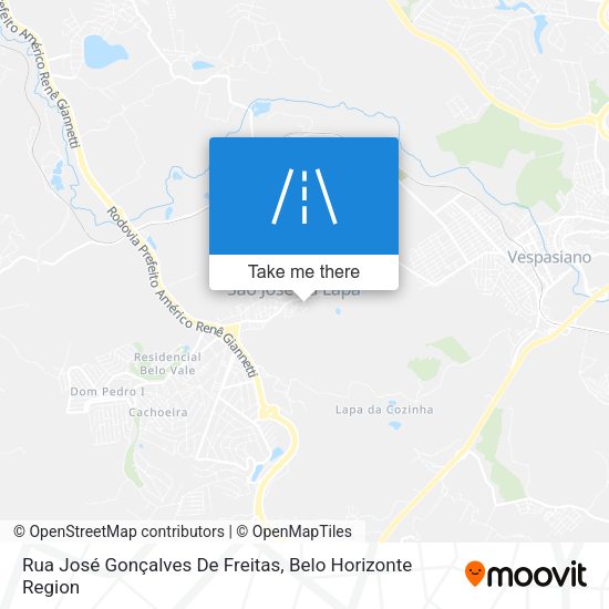 Rua José Gonçalves De Freitas map