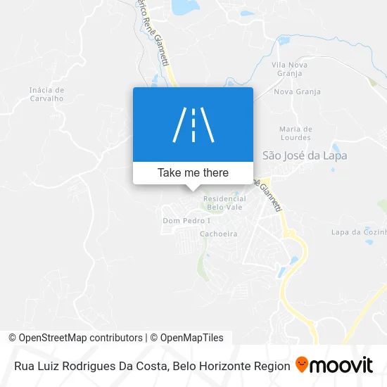 Rua Luiz Rodrigues Da Costa map