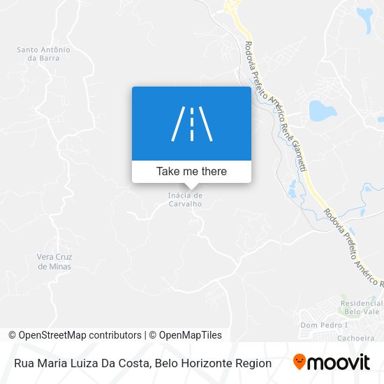 Rua Maria Luiza Da Costa map