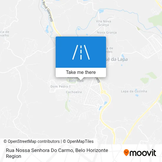 Rua Nossa Senhora Do Carmo map