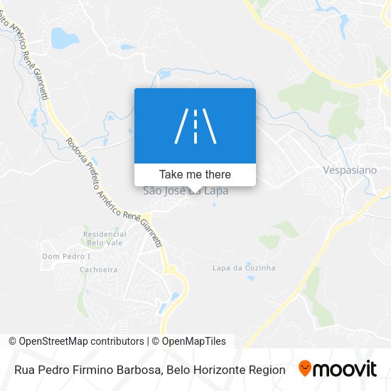 Rua Pedro Firmino Barbosa map