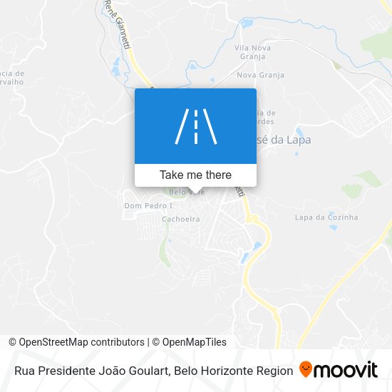 Rua Presidente João Goulart map