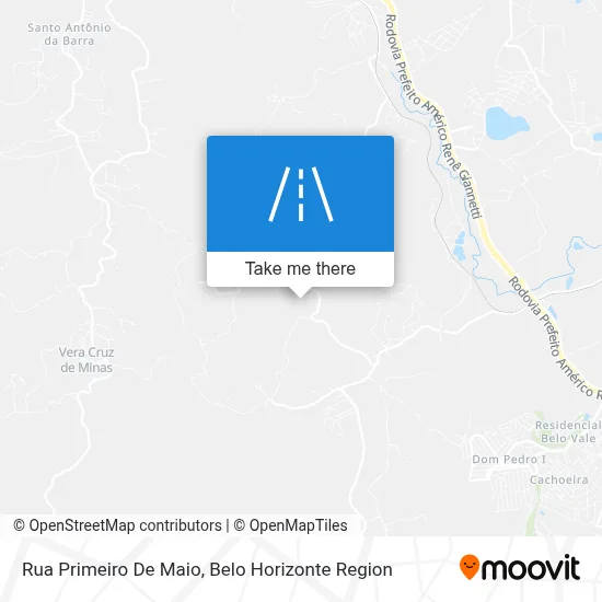 Rua Primeiro De Maio map