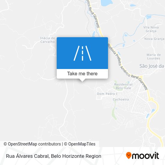 Rua Álvares Cabral map