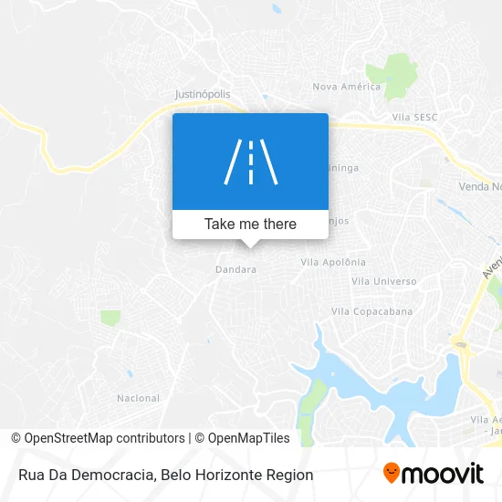 Rua Da Democracia map